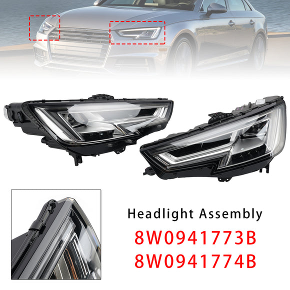 Faro anteriore a LED sinistro+destro 8W0941773B 8W0941774B per Audi A4 B9 2015-2018
