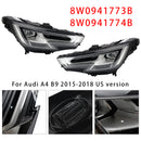 Faro anteriore a LED sinistro+destro 8W0941773B 8W0941774B per Audi A4 B9 2015-2018-6