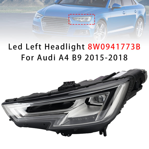 LED-Scheinwerfer links 8W0941773B Für Audi A4 B9 2015-2018