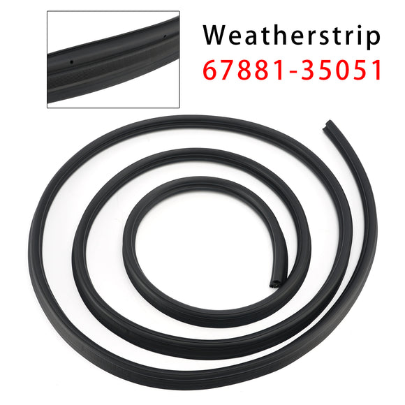 Guarnizione per porta posteriore 67881-35051 per Toyota FJ CRUISER GSJ1 2007-2014