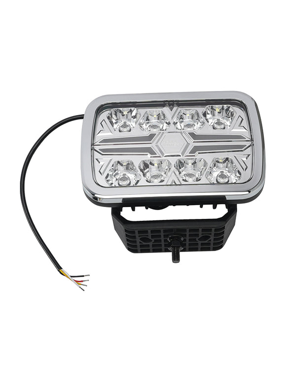 Vierkante Extra Lamp ValueFit 9 Ref.25 12/24V 36W 2600LM 6000K Voor HELLA