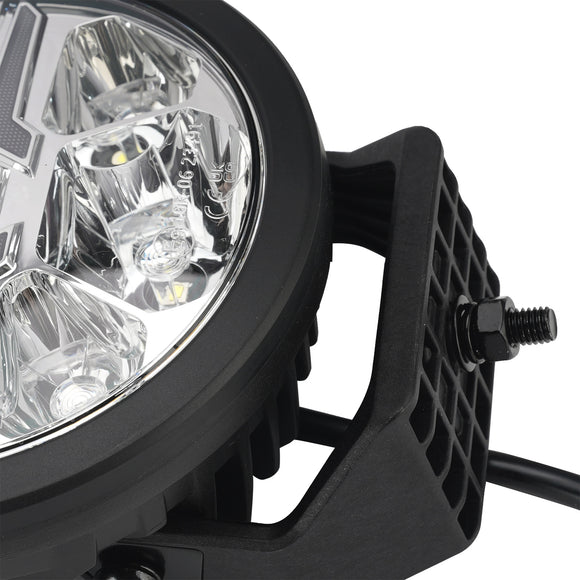 Round Auxiliary Lamp ValueFit 6 12/24V 90W 8500LM 6000K For HELLA