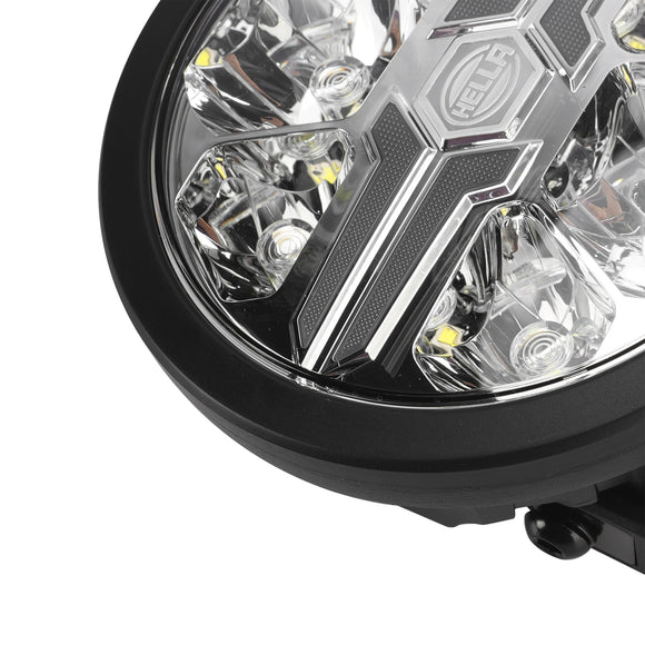 Round Auxiliary Lamp ValueFit 6 12/24V 90W 8500LM 6000K For HELLA