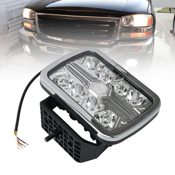 Square Auxiliary Lamp ValueFit 9 Ref.25 12/24V 36W 2600LM 6000K For HELLA