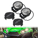 Round Auxiliary Lamp ValueFit 6 12/24V 90W 8500LM 6000K For HELLA-1