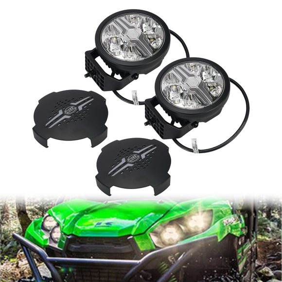 Round Auxiliary Lamp ValueFit 6 12/24V 90W 8500LM 6000K For HELLA