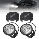 Round Auxiliary Lamp ValueFit 6 12/24V 90W 8500LM 6000K For HELLA-2