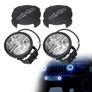 Round Auxiliary Lamp ValueFit 6 12/24V 90W 8500LM 6000K For HELLA-5
