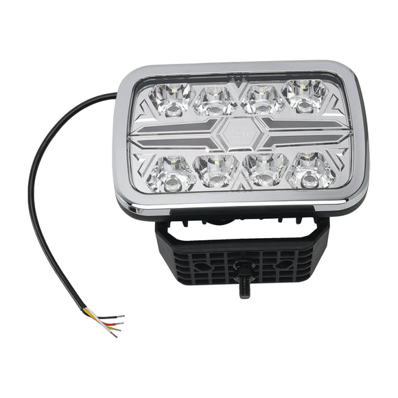 Vierkante Extra Lamp ValueFit 9 Ref.25 12/24V 36W 2600LM 6000K Voor HELLA