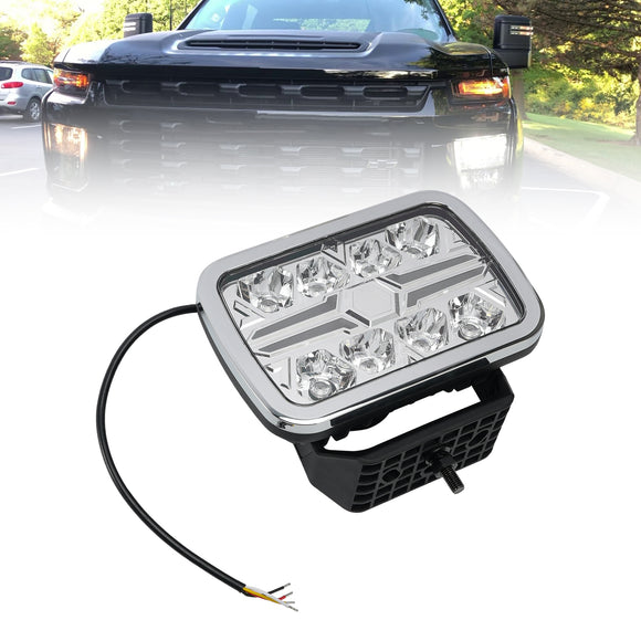 Vierkante Extra Lamp ValueFit 9 Ref.25 12/24V 36W 2600LM 6000K Voor HELLA