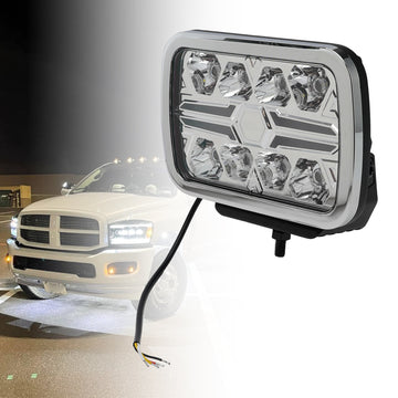 Square Auxiliary Lamp ValueFit 9 Ref.25 12/24V 36W 2600LM 6000K For HELLA - 0