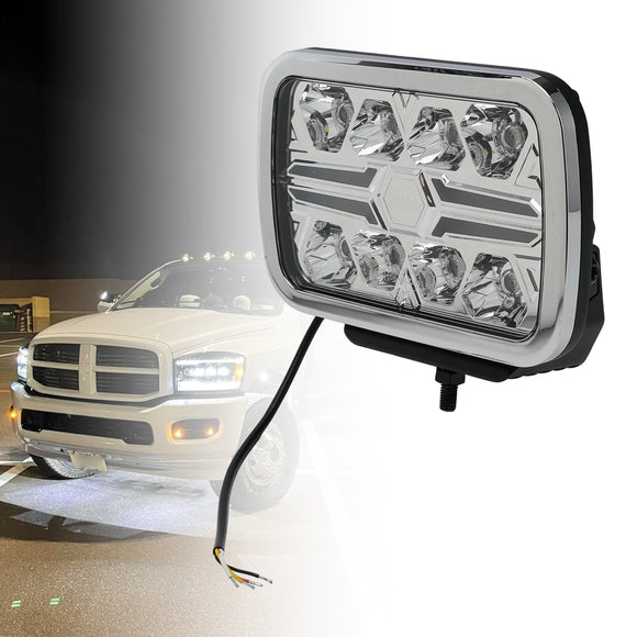 Vierkante Extra Lamp ValueFit 9 Ref.25 12/24V 36W 2600LM 6000K Voor HELLA