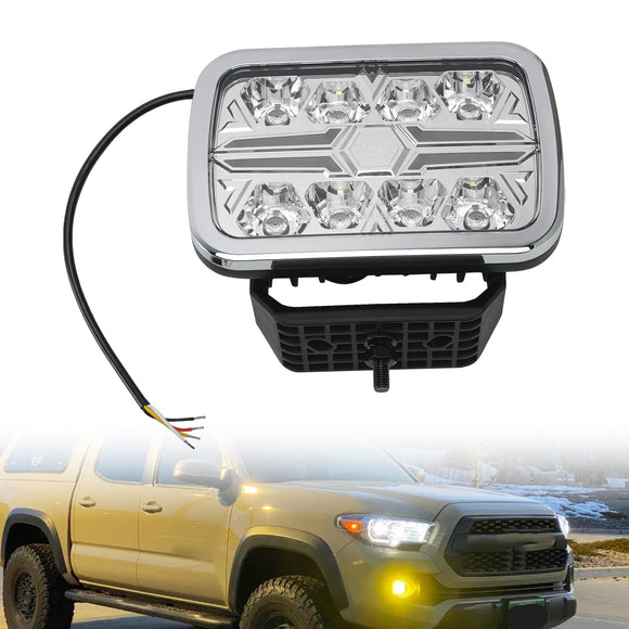 Vierkante Extra Lamp ValueFit 9 Ref.25 12/24V 36W 2600LM 6000K Voor HELLA