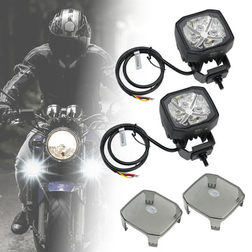 Square Spot Auxiliary Lamp ValueFit 3.6 12/24V 60W 5700LM 5700K For HELLA - 0