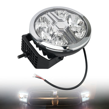 Round Auxiliary Lamp ValueFit 7 Ref.50 12/24V 36W 1800LM 6000K For HELLA