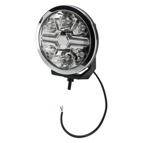 Round Auxiliary Lamp ValueFit 7 Ref.50 12/24V 36W 1800LM 6000K For HELLA