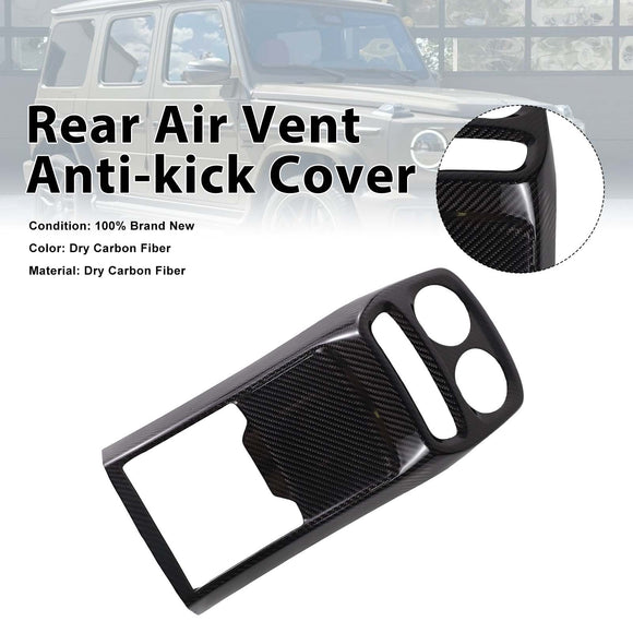 Anti-kick afdekking voor de achterste ventilatieopening van droog koolstofvezel, geschikt voor de G-klasse. W464  W463Een 2019+