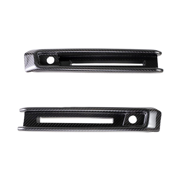 Carbon Fiber Front Bumper Fog Lights Frame Fit Mercedes G-Class W464 G63 2019+