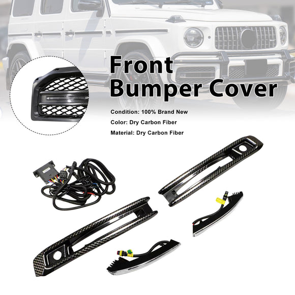 DRY CF mistlampenframe voor de voorbumper, geschikt voor Mercedes G-Klasse W464 G63 2019+