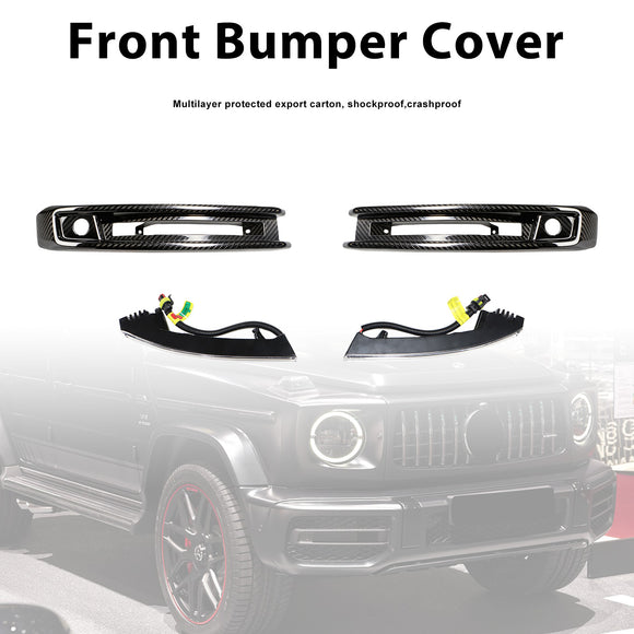 DRY CF mistlampenframe voor de voorbumper, geschikt voor Mercedes G-Klasse W464 G63 2019+