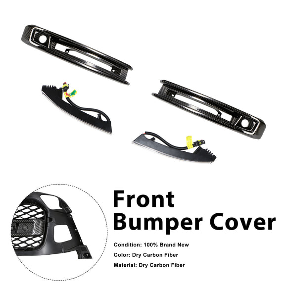 DRY CF mistlampenframe voor de voorbumper, geschikt voor Mercedes G-Klasse W464 G63 2019+