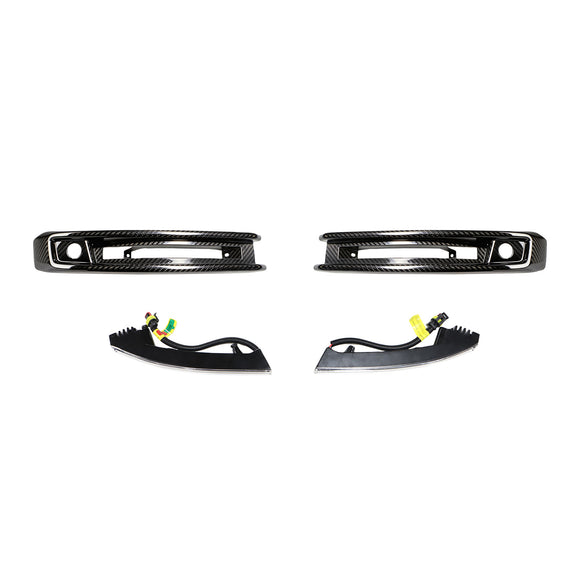 DRY CF mistlampenframe voor de voorbumper, geschikt voor Mercedes G-Klasse W464 G63 2019+