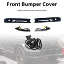 Front Bumper Fog Lights Frame Fit Mercedes G-Class W464 W463A G63 2019+-5