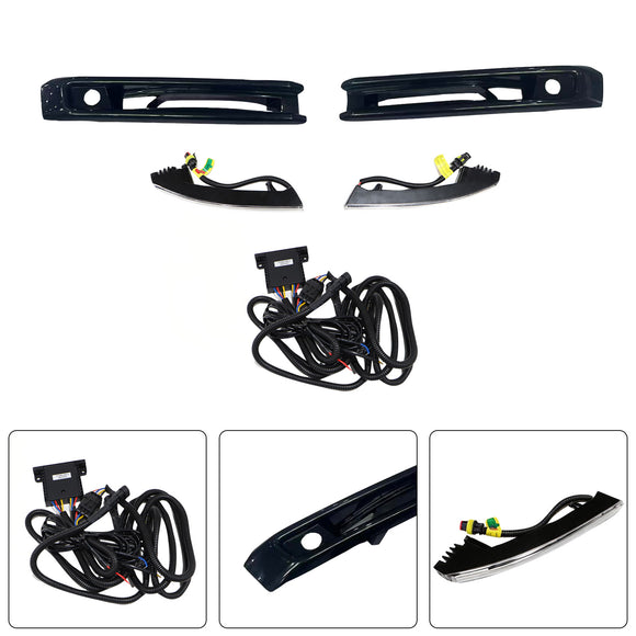Front Bumper Fog Lights Frame Fit Mercedes G-Class W464 W463A G63 2019+