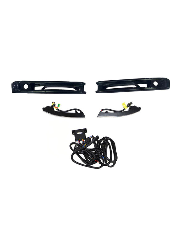 Front Bumper Fog Lights Frame Fit Mercedes G-Class W464 W463A G63 2019+