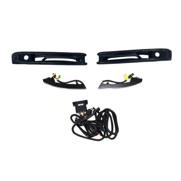 Front Bumper Fog Lights Frame Fit Mercedes G-Class W464 W463A G63 2019+