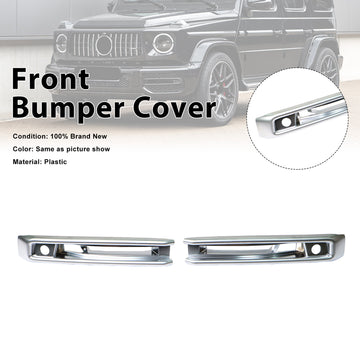 Front Bumper Fog Lights Frame Fit Mercedes G-Class W464 W463A G63 2019-23 - 0