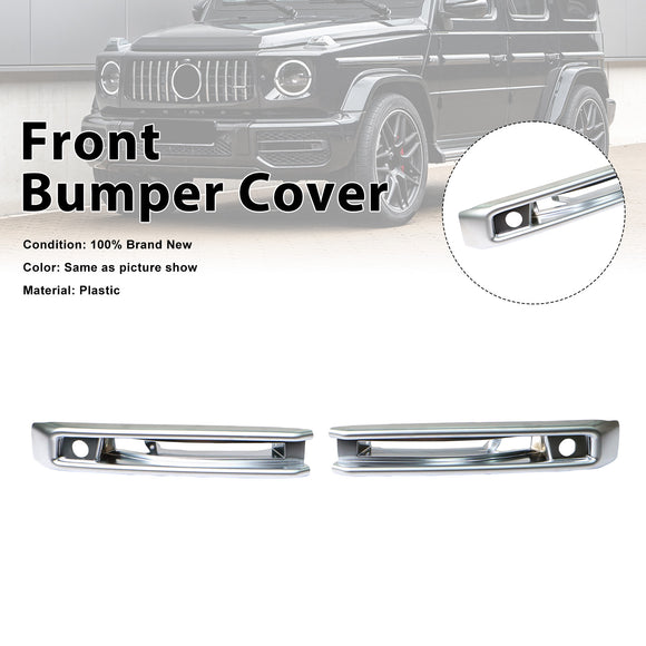 Front Bumper Fog Lights Frame Fit Mercedes G-Class W464 W463A G63 2019-23