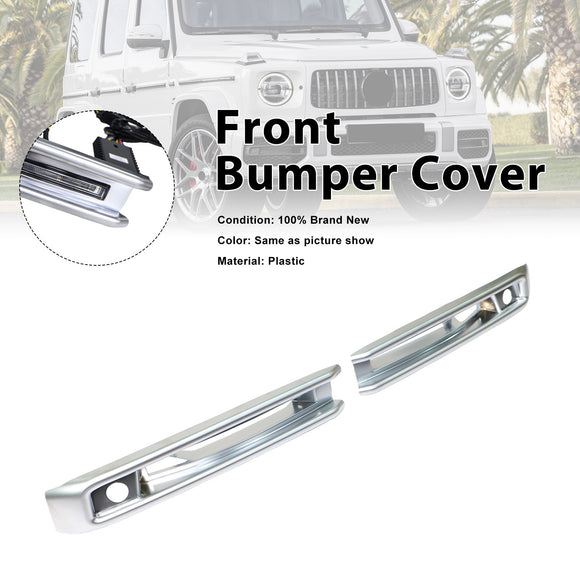 Front Bumper Fog Lights Frame Fit Mercedes G-Class W464 W463A G63 2019-23