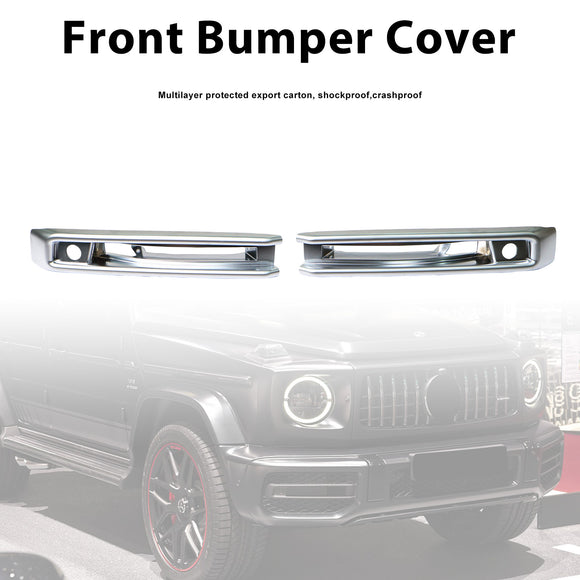 Front Bumper Fog Lights Frame Fit Mercedes G-Class W464 W463A G63 2019-23