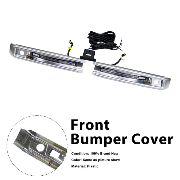Front Bumper Fog Lights Frame Fit Mercedes G-Class W464 W463A G63 2019-23