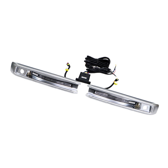 Front Bumper Fog Lights Frame Fit Mercedes G-Class W464 W463A G63 2019-23
