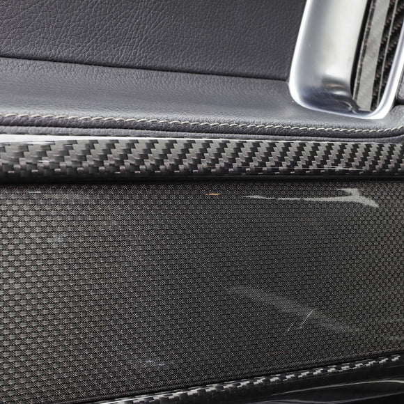 Binnenbekleding deurkozijn van droog koolstofvezel, geschikt voor Mercedes-Benz W464  W463Een G500 2019-2023