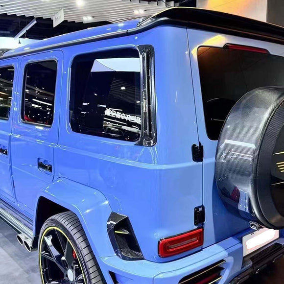 Luftauslässe aus Kohlefaser im M-Stil für die D-Säule, passend für Mercedes G-Klasse W464  W463Ein 2019+