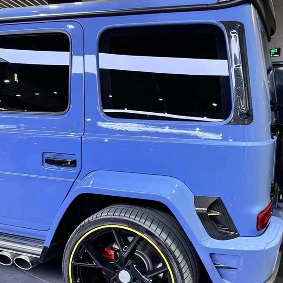 Luftauslässe aus Kohlefaser im M-Stil für die D-Säule, passend für Mercedes G-Klasse W464  W463Ein 2019+