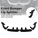 Gloss Black Front Bumper Lip Spoiler Splitter Fit BMW X3 G45 M-Sport 2025+-2