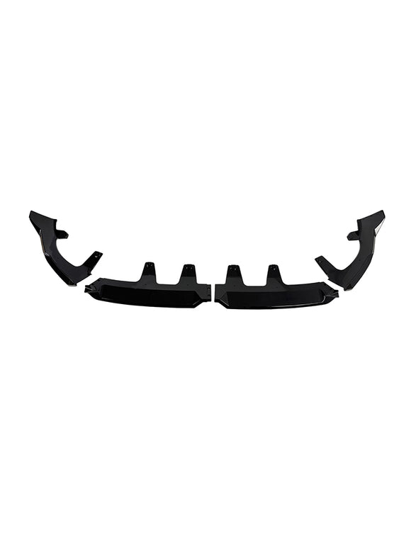 Gloss Black Front Bumper Lip Spoiler Splitter Fit BMW X3 G45 M-Sport 2025+