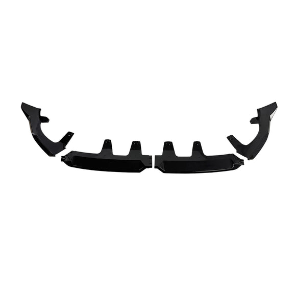 Gloss Black Front Bumper Lip Spoiler Splitter Fit BMW X3 G45 M-Sport 2025+