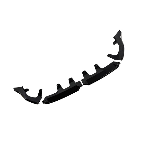 Gloss Black Front Bumper Lip Spoiler Splitter Fit BMW X3 G45 M-Sport 2025+