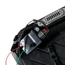 Parrilla de parachoques delantero negra compatible con BMW X3 G45 2025+ con luz LED-12