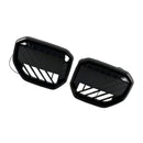 Parrilla de parachoques delantero negra compatible con BMW X3 G45 2025+ con luz LED-16