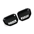 Parrilla de parachoques delantero negra compatible con BMW X3 G45 2025+ con luz LED-17