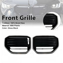 Rejilla de parachoques delantero estilo M50 compatible con BMW X3 G45 2025+ negro con luz LED-2