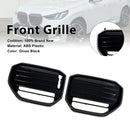 Rejilla de parachoques delantero estilo M50 compatible con BMW X3 G45 2025+ negro con luz LED-4