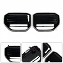 Rejilla de parachoques delantero estilo M50 compatible con BMW X3 G45 2025+ negro con luz LED-1