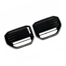 Rejilla de parachoques delantero estilo M50 compatible con BMW X3 G45 2025+ negro con luz LED-17